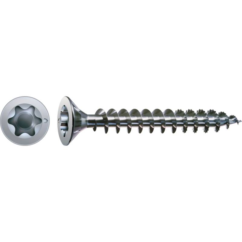 SPAX Universalschraube WIROX Vollgewinde Senkkopf T-STAR plus CUT4-Spitze 3 x 20mm - 200 Stück von SPAX International GmbH & Co. KG
