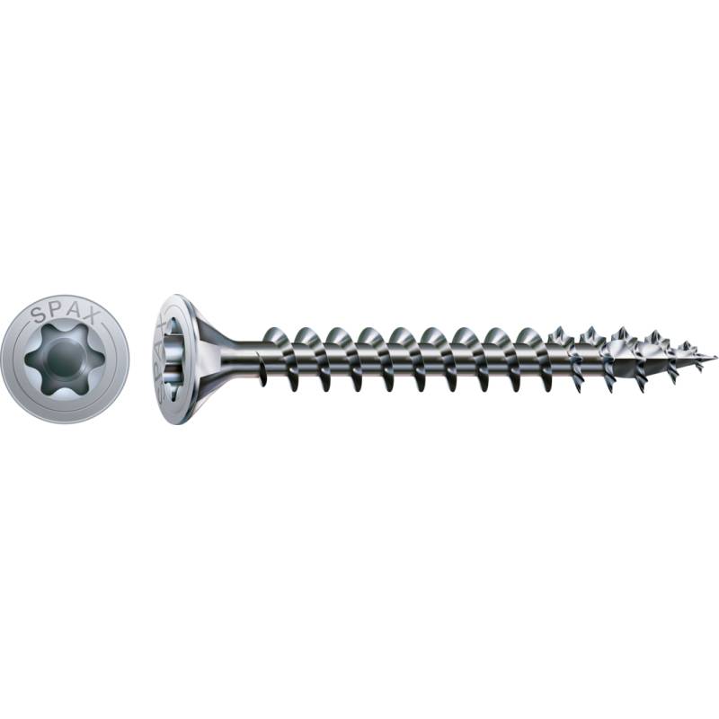 SPAX Universalschraube WIROX Vollgewinde Senkkopf T-STAR plus CUT4-Spitze 5 x 35mm - 500 Stück von SPAX International GmbH & Co. KG