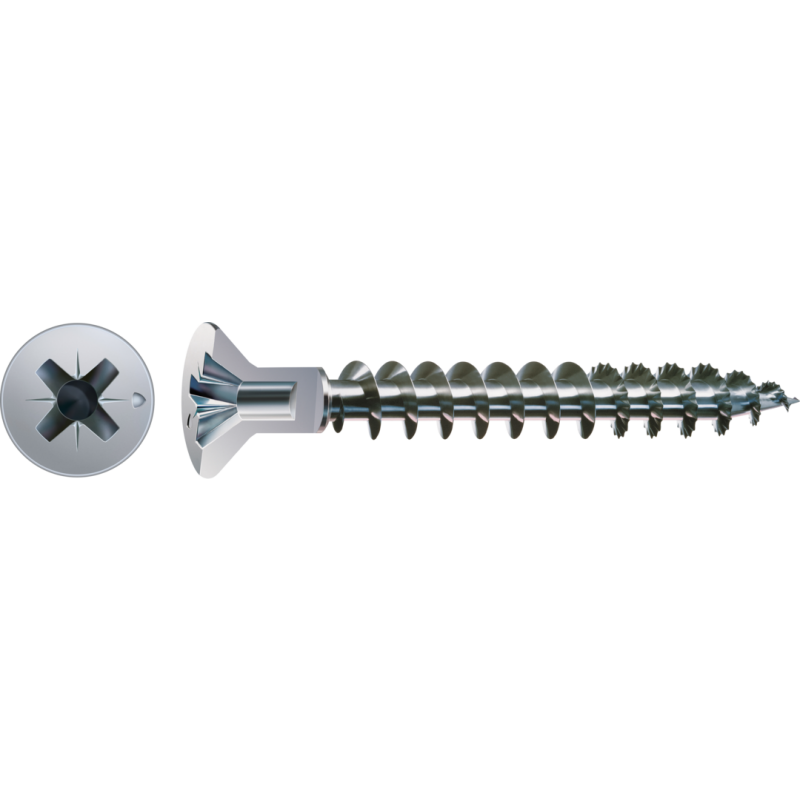 SPAX Universalschraube WIROX Vollgewinde Senkkopf mit Kopfbohrung Kreuzschlitz S-Spitze 4,5 x 80mm - 200 Stück SPAX Universalschraube WIROX Vollgewinde Senkkopf mit Kopfbohrung Kreuzschlitz S-Spitze 4,5 x 80mm - 200 Stück von SPAX International GmbH & Co. KG