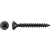 3,5x40 Senkmultikopf T-Star Plus T20 Vollgewinde Schwarz Verzinkt 200St - Spax von SPAX