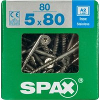 Spax - A2 rostfrei trx 5 x 80 mm 80 st - size please select - color von SPAX