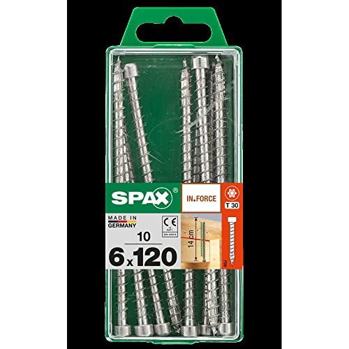 Spax Befestigungen Spax In.Force Wirox 6x120 M 10 ST 4211750601202 von SPAX