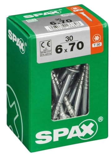 Spax Befestigungen Spax Teilgewinde Trx 6x70, 30 St. 4191020600707 Spax Befestigungen Spax Teilgewinde Trx 6x70, 30 St. 4191020600707 von SPAX