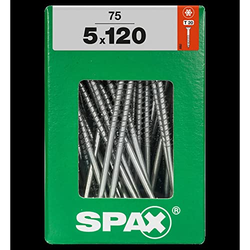 Spax Befestigungen Spax Tx Senkkopf Gelb Verz. 5X120 Xxl 75 St. 4191020501206 von SPAX