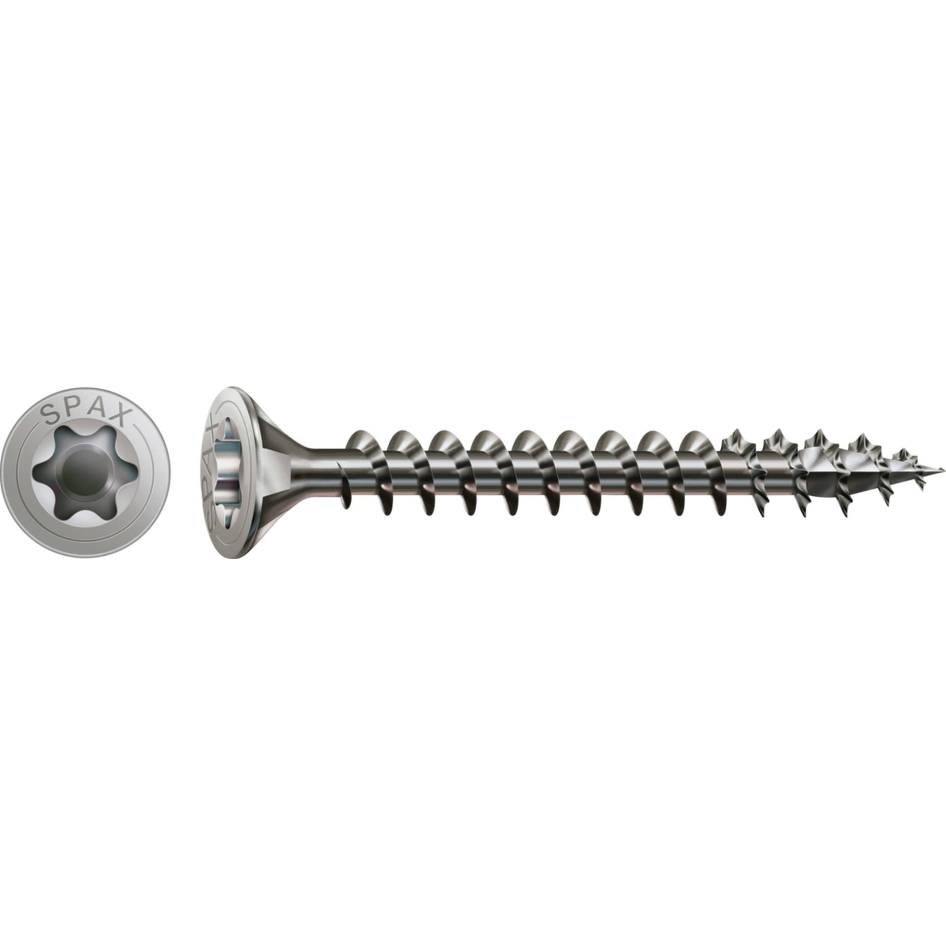 Spax Edelstahlschraube Senkkopf T-Star plus T15 Ø 3,5 x 16 mm 200 Stück Spax Edelstahlschraube Senkkopf T-Star plus T15 Ø 3,5 x 16 mm 200 Stück von SPAX