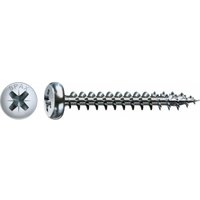 Spax - Universalschraube, 5 x 20 mm, 1000 Stück, Vollgewinde, Halbrundkopf, Kreuzschlitz Z2, 4CUT, wirox - 0231010500205 von SPAX