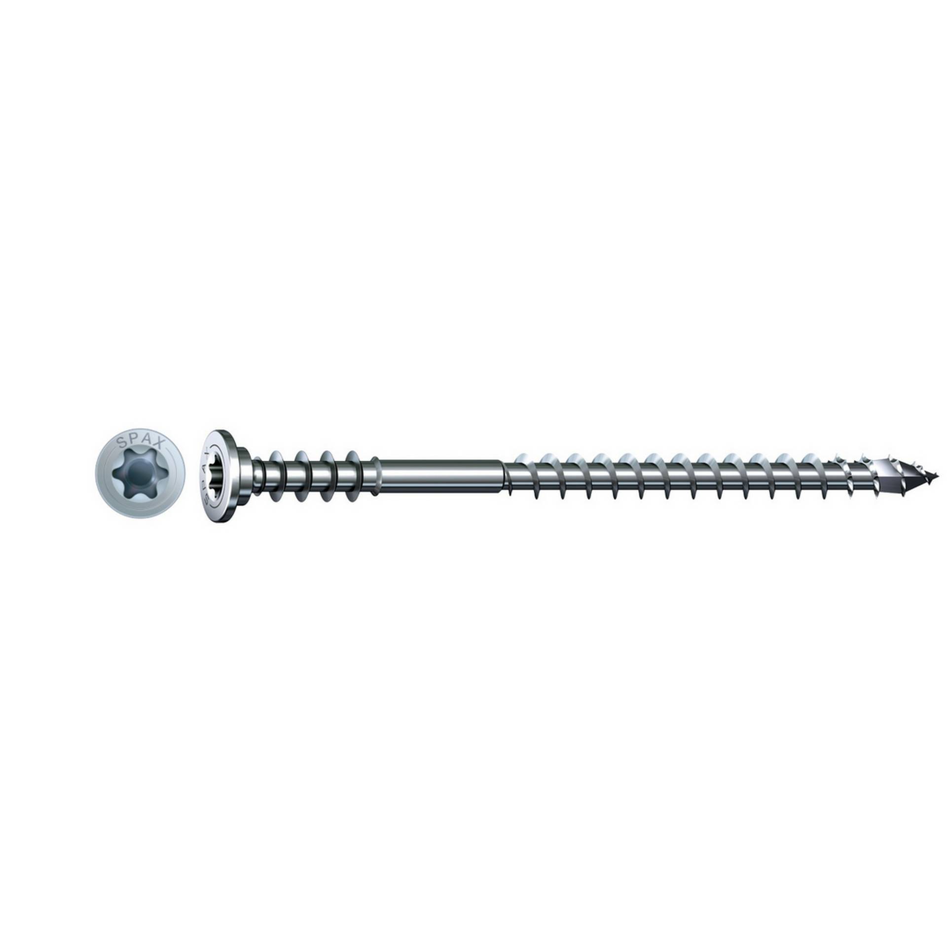 Spax Justierschraube Flachkopf T-Star plus T30 Ø 6 x 70 mm 25 Stück Spax Justierschraube Flachkopf T-Star plus T30 Ø 6 x 70 mm 25 Stück von SPAX