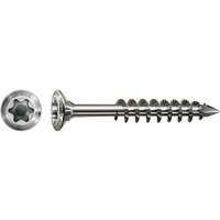 Spax - Fassade 5 x 60 mm LinsenSenkkopf t-star plus Teilgewinde CUT-Spitze Edelstahl rostfreiei A2 100 Stk von SPAX