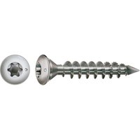 Spax - Pfostenschraube, 8 x 50 mm, 10 Stück, Vollgewinde, Zentrierkopf, t-star plus T40, CUT-Spitze - 4357189800502 von SPAX