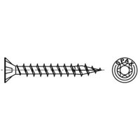 Edelstahl 3 x 30 mm Senkkopf t-star plus Vollgewinde S-Spitze Edelstahl rostfreiei A2 200 Stk - Spax von SPAX