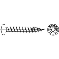 Universalschraube 4 x 45 mm Halbrundkopf Kreuzschlitz z Vollgewinde 4CUT wirox A3J 500 Stk - Spax Universalschraube 4 x 45 mm Halbrundkopf Kreuzschlitz z Vollgewinde 4CUT wirox A3J 500 Stk - Spax von SPAX