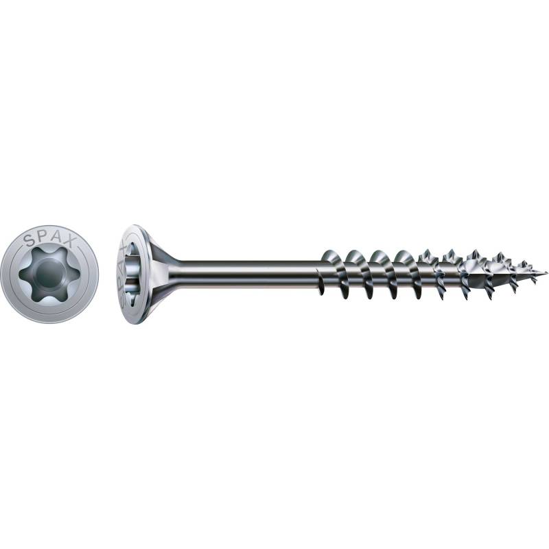 Spax Senkkopf Universalschraube T-Star plus-Antrieb Ø 4,5 mm x 80 mm 150 Stück von SPAX
