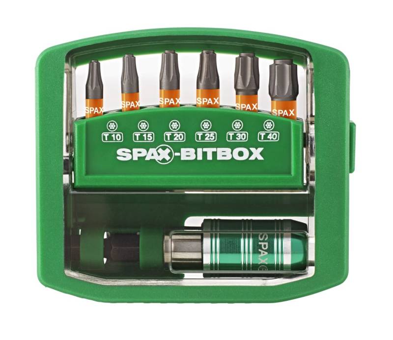 Spax T-Star plus Bithalter Box mit Schnellspann Kupplung von SPAX