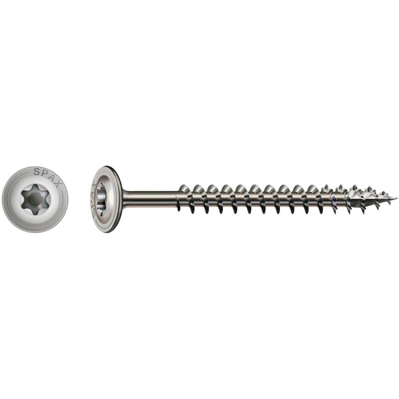Spax Tellerkopf Holzschraube T-Star plus-Antrieb Ø 8 mm x 100 mm 20 Stück von SPAX