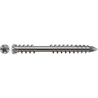 Spax - Terrassenschraube, Fixiergewinde, Zylinderkopf, t-star plus, CUT-Spitze, Edelstahl rostfrei A2 von SPAX