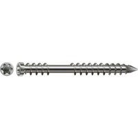 Terrassenschraube, 5 x 60 mm, 300 Stück, Fixiergewinde, Zylinderkopf, t-star plus T25, CUT-Spitze - 4507000500619 - Spax von SPAX