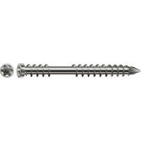 SPAX Terrassenschraube, 5 x 70 mm, 100 Stück, Fixiergewinde, Zylinderkopf, T-STAR plus T25, CUT-Spitze - 4507000500706 von SPAX