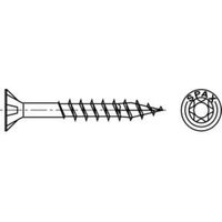 Spax Universalschraube 5 x 60 mm Senkkopf T-STAR plus Teilgewinde 4CUT WIROX A3J von SPAX