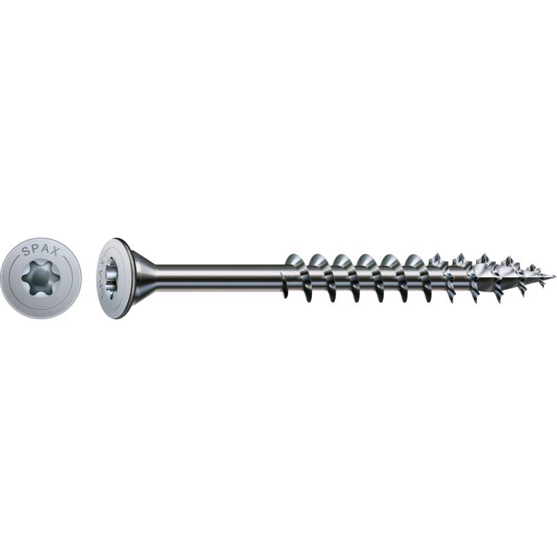 Spax Universalschraube Tellerkopf T-Star plus T20 Ø 5 x 87 mm 25 Stück von SPAX
