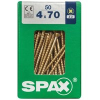 Spax - Universalschrauben 4.0 x 70 mm pz 2 - 50 Stk. Schrauben von SPAX