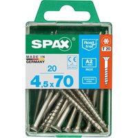 Spax - Universalschrauben 4.5 x 70 mm tx 20 - 20 Stk. Schrauben von SPAX