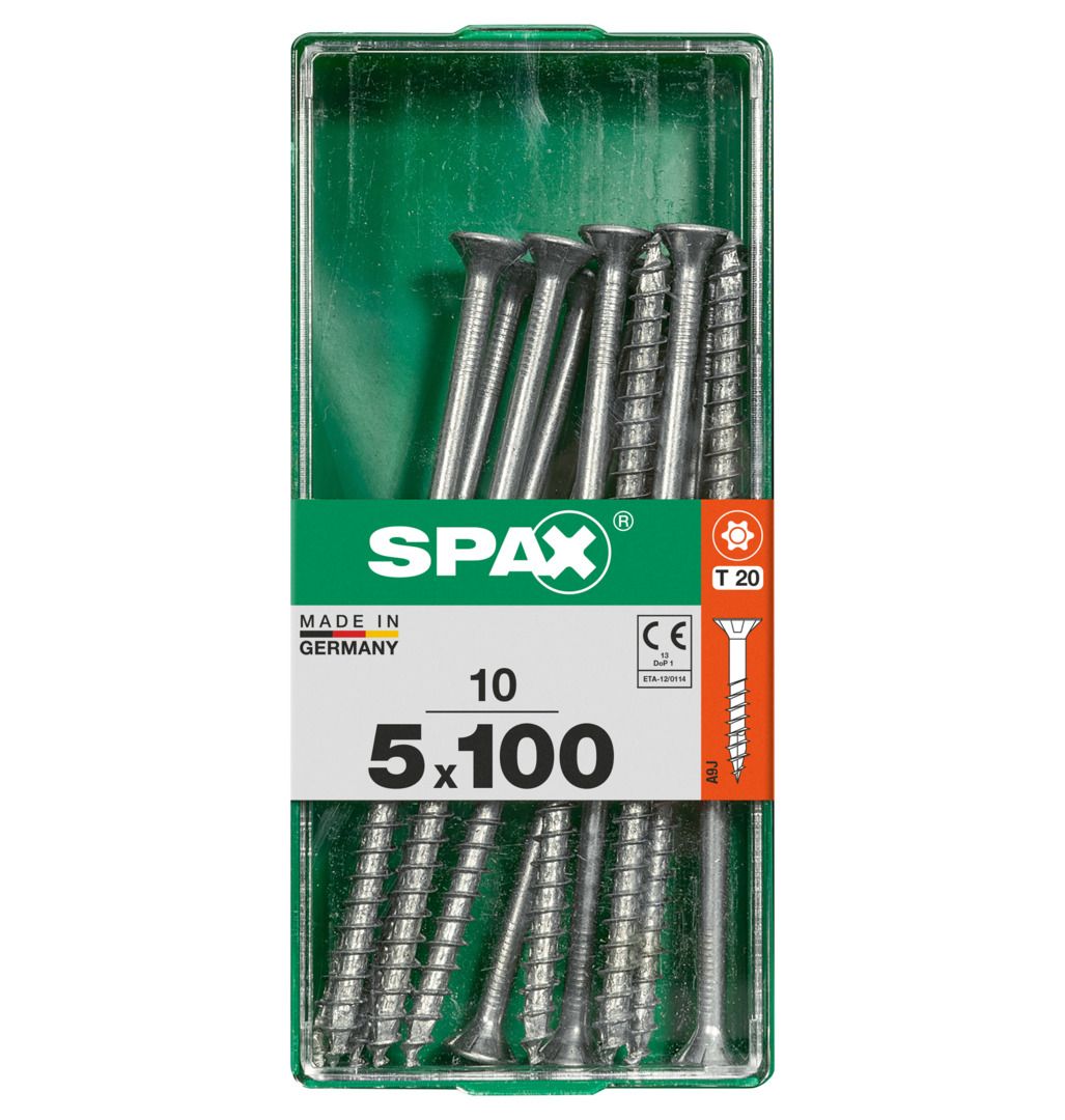 Spax Universalschrauben 5.0 x 100 mm TX 20 - 10 Stk. von SPAX