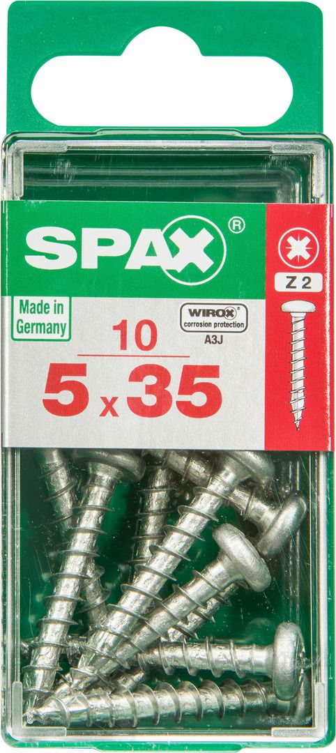 Spax Universalschrauben 5.0 x 35 mm TX 20 - 10 Stk. von SPAX
