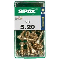 Spax - Universalschrauben 5.0 x 20 mm pz 2 - 20 Stk. Holzschrauben von SPAX