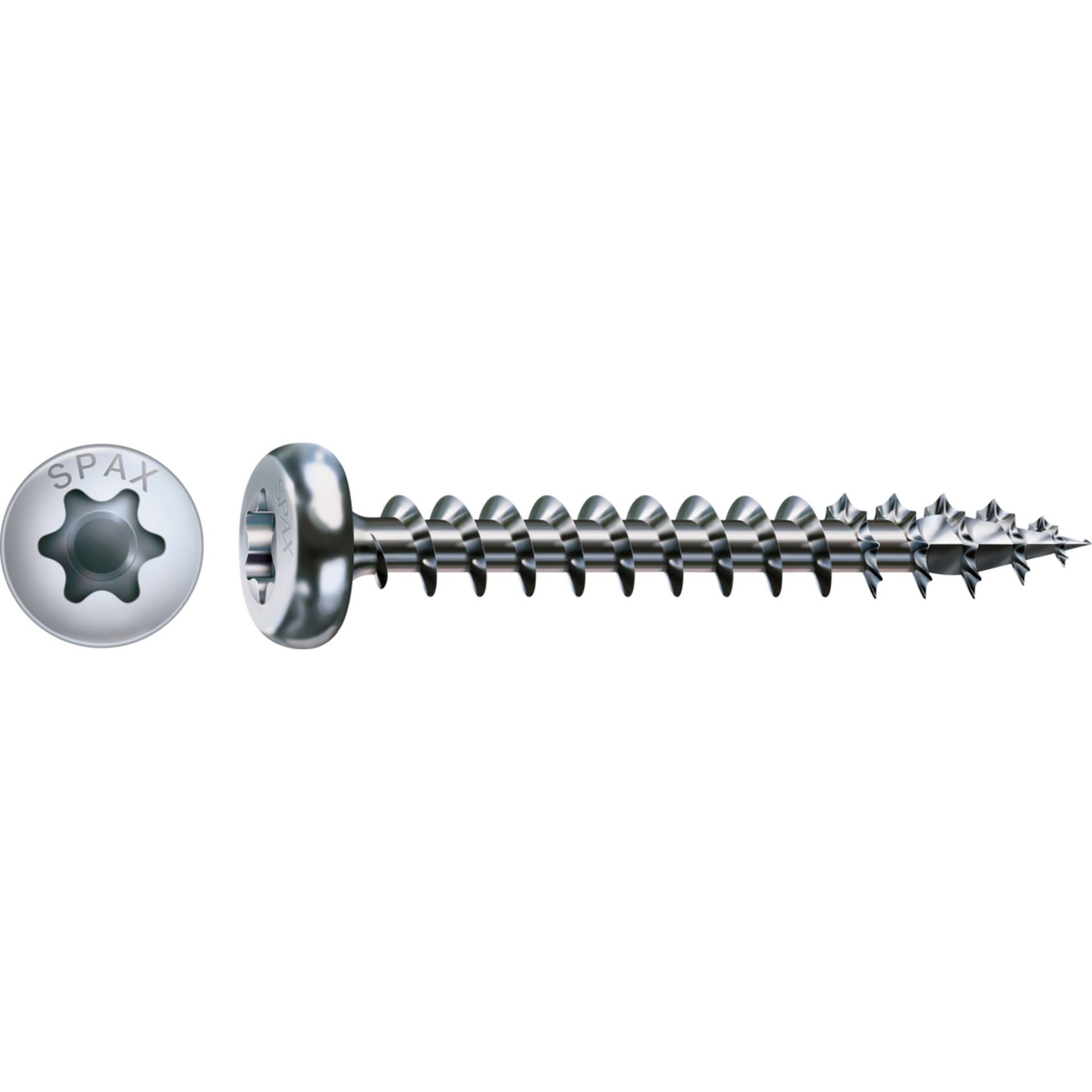 Spax Universalschrauben Halbrundkopf T-Star plus T20 Stahl Ø 5 x 16 mm 16 Stück Spax Universalschrauben Halbrundkopf T-Star plus T20 Stahl Ø 5 x 16 mm 16 Stück von SPAX
