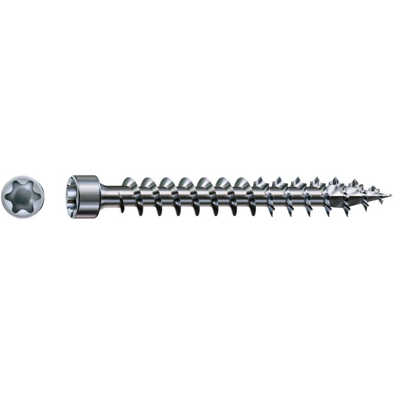 Spax Zylinderkopf Holzschraube T-Star plus-Antrieb Ø 6 mm x 80 mm 1 Stück von SPAX