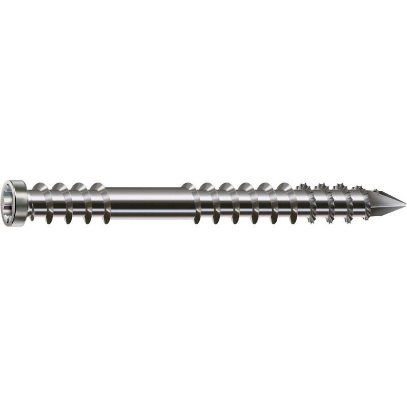 Spax Zylinderkopf Terrassenschraube T-Star plus-Antrieb Ø 6 mm x 60 mm 175 Stück von SPAX