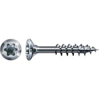 Spax - fex h Beschlagschraube 4.0x 40 TX15 Stahl Wirox-Silber f. Holzbefestigungen von SPAX
