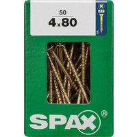 Spax - Universalschrauben 4.0 x 80 mm pz 2 - 50 Stk. Holzschrauben von SPAX