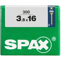 Spax - Universalschrauben 3.5 x 16 mm pz 2 - 300 Stk. Holzschrauben von SPAX