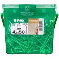 Spax - Verlegeschrauben 4.5 x 50 mm tx 20 - 350 Stk. Schrauben & Dübel Spax - Verlegeschrauben 4.5 x 50 mm tx 20 - 350 Stk. Schrauben & Dübel von SPAX