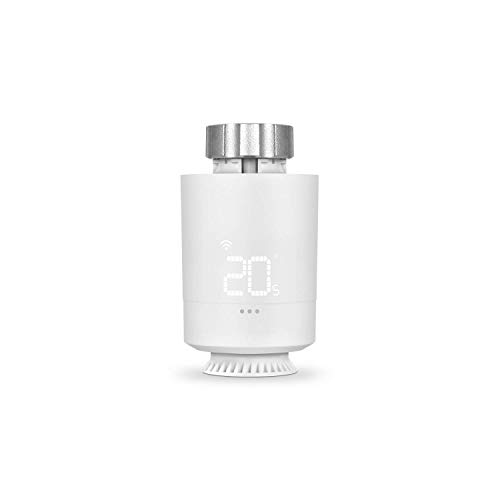 SPC Vesta Valve: Thermostatventil mit Zigbee Technologie kompatibel mit SPC Vesta Starter Kit, intelligente Heizungssteuerung über SPC IoT app, Amazon Alexa, Google Assistant von SPC