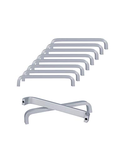 SPDYCESS 10 Stück Aluminiumlegierung Schrank Griff Türgriff Möbelgriffe Zieht Griffe für Kleiderschrank Kommode Schubladengriffe Möbel Türklinken(Bohrlochabstand 96mm) von SPDYCESS
