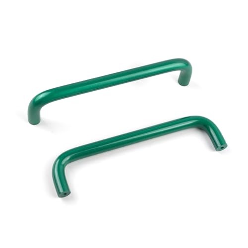 SPDYCESS 4 Stück Küchengriffe aus Aluminium 96/128mm Lochabstand Bunte Schranktürgriffe mit Schrauben Schubladengriffe für Küche Schlafzimmer von SPDYCESS