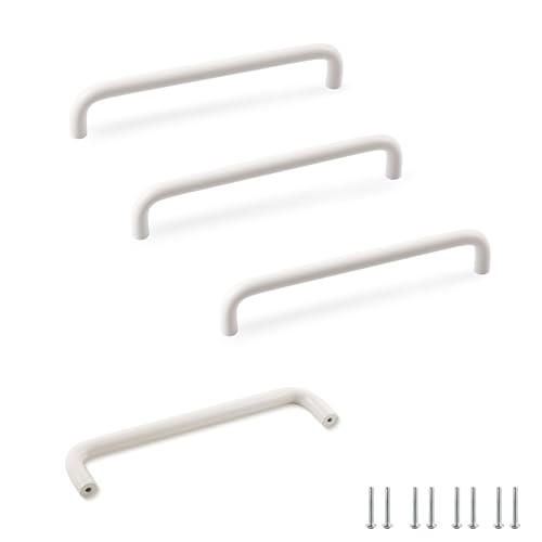SPDYCESS 4 Stück Möbelgriffe Schubladengriffe Schrankgriffe Küchengriffe Türgriffe Weiß, Griffe für Küchen Schränke Garderobe Duschtür, Lochabstand 160mm SPDYCESS 4 Stück Möbelgriffe Schubladengriffe Schrankgriffe Küchengriffe Türgriffe Weiß, Griffe für Küchen Schränke Garderobe Duschtür, Lochabstand 160mm von SPDYCESS