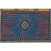 2x1 Doormate Teppich, Antiker Mini Teppich, Badteppich, Oushak Kleiner Teppich, Doormate Teppich, Kleiner Teppich, 580-B, 580-B von SPECIALDESIGNRUGS