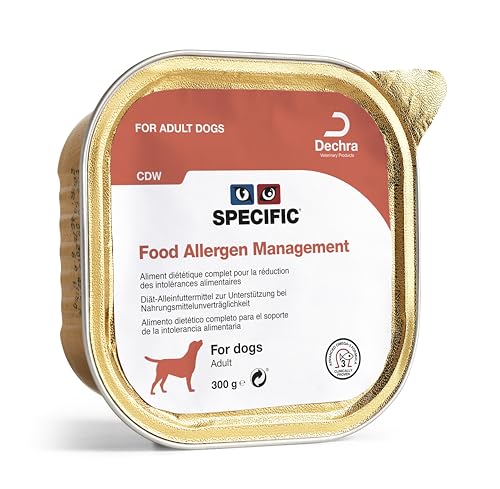 SPECIFIC® Food Allergen Management (CDW) 6x300g - Hypoallergenes Hundefutter mit Lamm und Reis - Nassfutter für Hunde - Glutenfrei - Erwachsene Hunde - DECHRA Veterinary Products von SPECIFIC