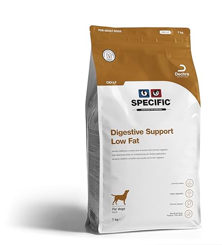 SPECIFIC® Digestive Support (CID-LF) 7 kg - Fettarmes Trockenfutter für Hunde - Unterstützt die Darmgesundheit - Mit Omega-3 - Hypoallergen - Für ausgewachsene Hunde - DECHRA Veterinary Products SPECIFIC® Digestive Support (CID-LF) 7 kg - Fettarmes Trockenfutter für Hunde - Unterstützt die Darmgesundheit - Mit Omega-3 - Hypoallergen - Für ausgewachsene Hunde - DECHRA Veterinary Products von SPECIFIC