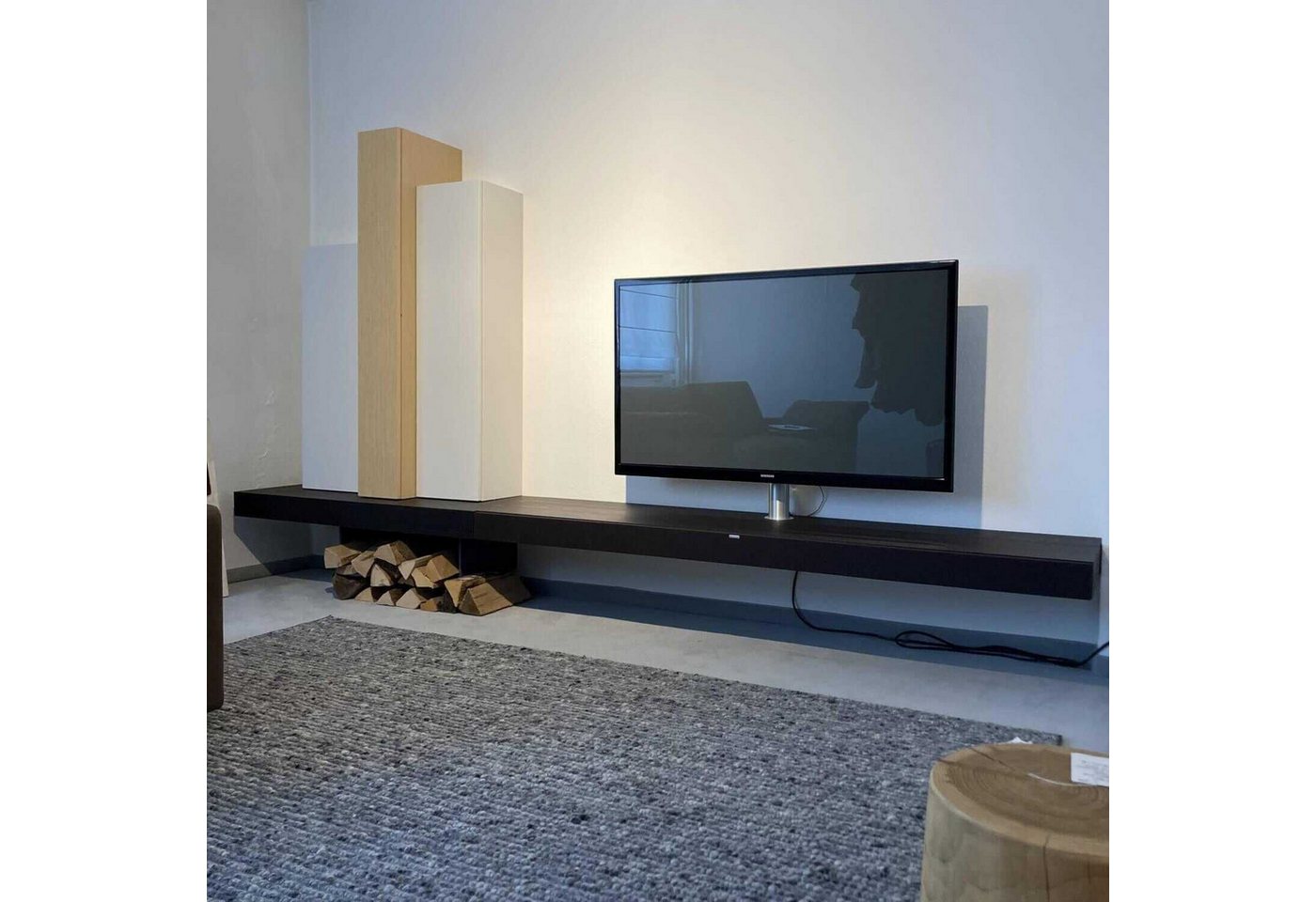 SPECTRAL Anbauschrank TV-Board Twenty Eiche mit Soundsystem und TV-Halterung SPECTRAL Anbauschrank TV-Board Twenty Eiche mit Soundsystem und TV-Halterung von SPECTRAL