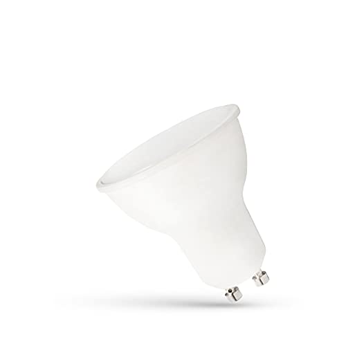 GU10 LED Spot 6W dimmbar warmweiß 3000K opal für weiten Abstrahlwinkel 120° von SPECTRUM LED