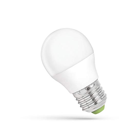 LED bulb dimmable E27 teardrop shape 6 watts (warm white 3.000 Kelvin) von SPECTRUM LED