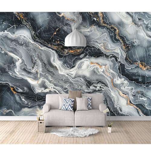 3D Tapete Effekt Fototapete Vinyl selbstklebend Abstrakte Marmorierung in Schwarz-Weiß 100x70cm Wanddekoration Schlafzimmer Wohnzimmer Tv Hintergrund Die Wandbild 3D Tapete Effekt Fototapete Vinyl selbstklebend Abstrakte Marmorierung in Schwarz-Weiß 100x70cm Wanddekoration Schlafzimmer Wohnzimmer Tv Hintergrund Die Wandbild von SPECUFX