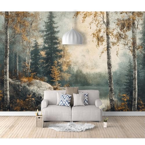 3D Tapete Effekt Fototapete Vinyl selbstklebend Herbstliche Waldlandschaft 100x70cm Wanddekoration Schlafzimmer Wohnzimmer Tv Hintergrund Die Wandbild 3D Tapete Effekt Fototapete Vinyl selbstklebend Herbstliche Waldlandschaft 100x70cm Wanddekoration Schlafzimmer Wohnzimmer Tv Hintergrund Die Wandbild von SPECUFX