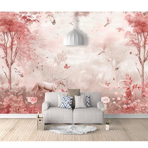 Art Fototapete 3d Effekt Wallpaper selbstklebend Dream Forest Pferd Pink 100x70cm Tapeten Wandtapete Wanddeko Design Wand Dekoration Wohnzimmer Schlafzimmer Büro Flur Art Fototapete 3d Effekt Wallpaper selbstklebend Dream Forest Pferd Pink 100x70cm Tapeten Wandtapete Wanddeko Design Wand Dekoration Wohnzimmer Schlafzimmer Büro Flur von SPECUFX
