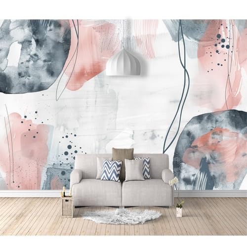 Fototapete 3D Effekt Vinyl Tapeten selbstklebend Einfache abstrakte Kurve grau 100x70cm Tapete DIY Wandbilder Wohnzimmer Tv Hintergrundbild Wanddeko Balkon Fototapete 3D Effekt Vinyl Tapeten selbstklebend Einfache abstrakte Kurve grau 100x70cm Tapete DIY Wandbilder Wohnzimmer Tv Hintergrundbild Wanddeko Balkon von SPECUFX