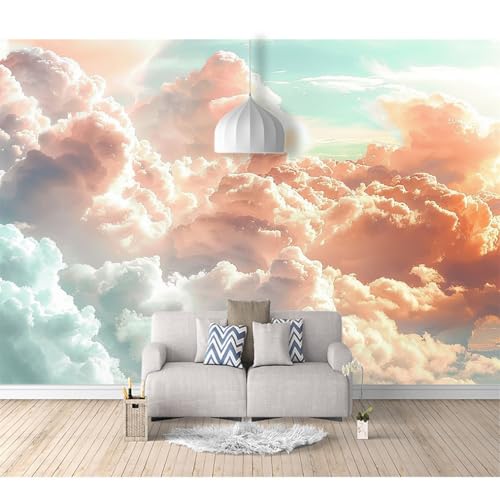 Fototapete 3D Wanddeko selbstklebend Verträumte farbige Wolken 100x70cm Wand Tapete Moderne Wohnzimmer Schlafzimmer Wanddekoration Fototapete 3D Wanddeko selbstklebend Verträumte farbige Wolken 100x70cm Wand Tapete Moderne Wohnzimmer Schlafzimmer Wanddekoration von SPECUFX